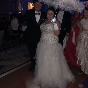 David’s bridal gown. Size 22